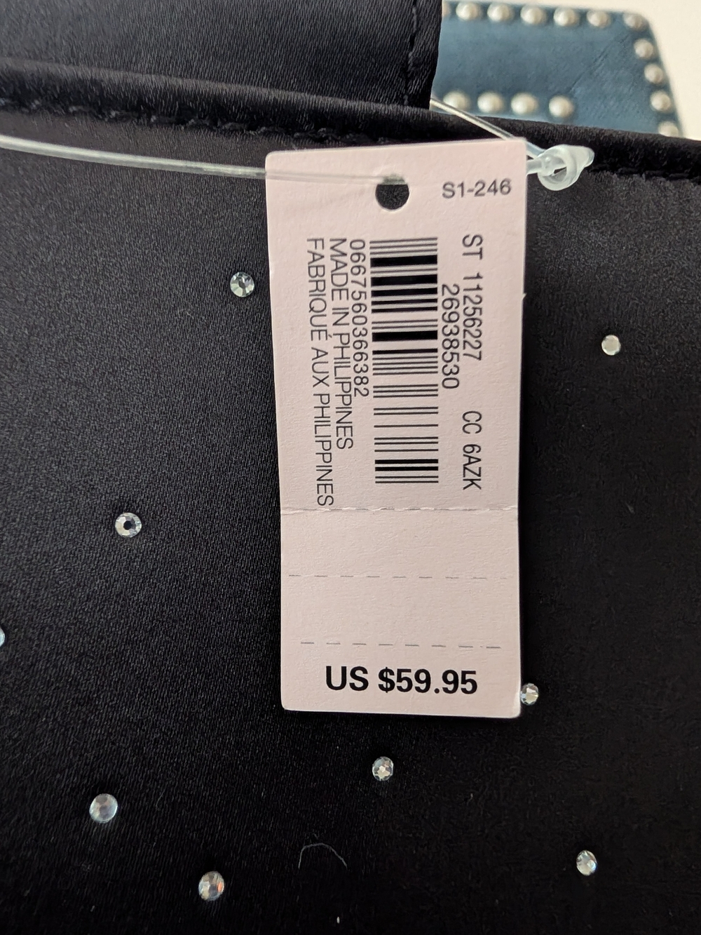 Victoria's Secret Black Studded Logo Tote - Picture 3 of 6